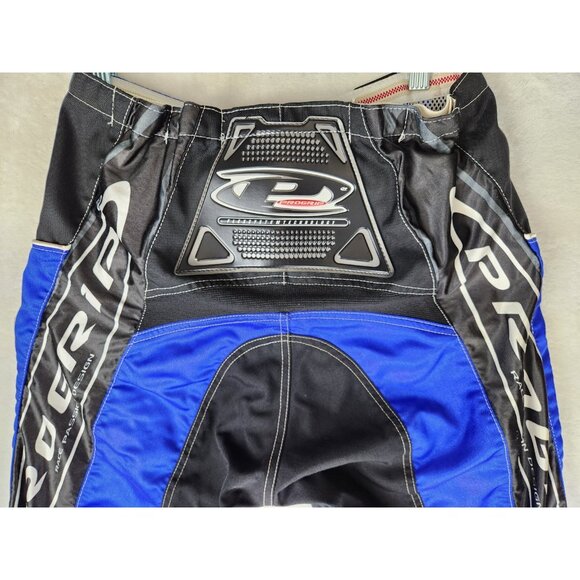 Pro Grip Motocross Pants MX Made in Italy Schoeller Blue Black Size 32 - Picture 9 of 15